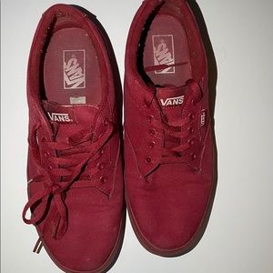 Red Vans Men’s Sneakers